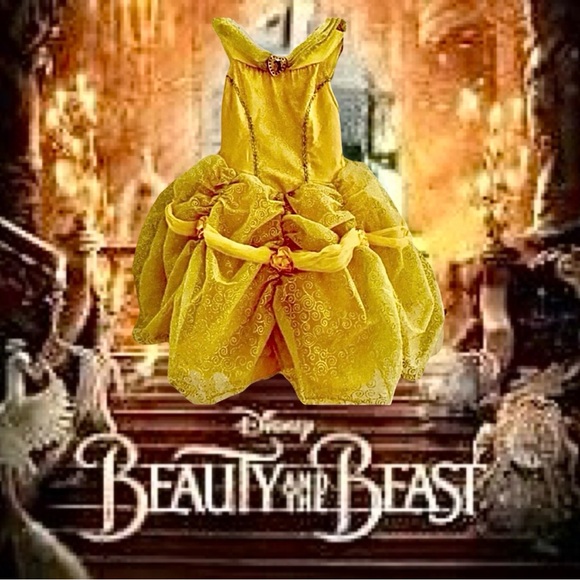 Disney World Belle Dress XS 4-5 - Picture 1 of 6